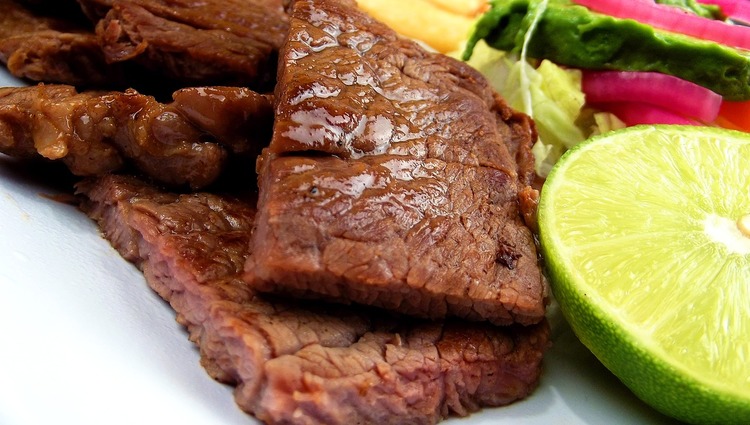 Beef Carne Asada with Grilled Vegetables - Beef Recipe