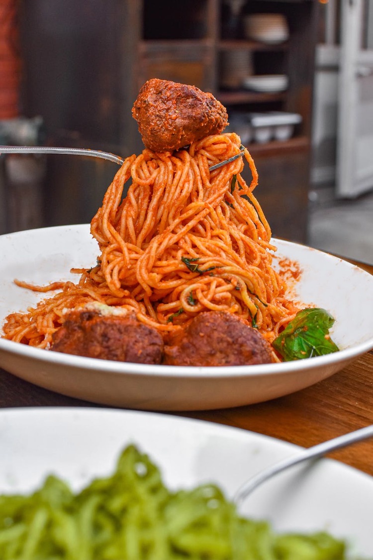 Beef Recipe - Homemade Spaghetti and Meatballs