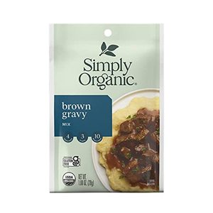 Simply Organic Brown Gravy Mix, Certified Organic, Gluten-Free