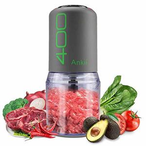 Food Processor and Blender Meat Chopper With 4 Stainless Steel Blades